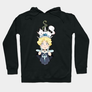 blonde lady charatcer Hoodie